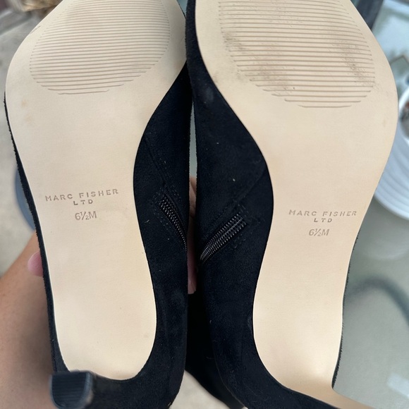 Marc Fisher LTD Black Over-the-Knee Boots Qulie, Size 6.5M - Picture 9 of 16